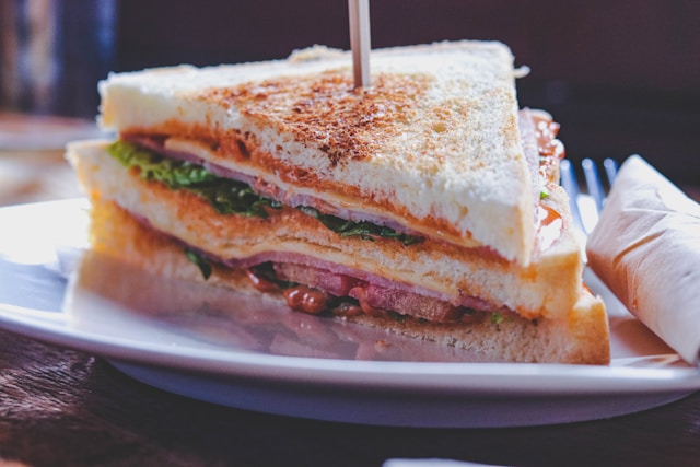 Cheese and Ham Sandwich